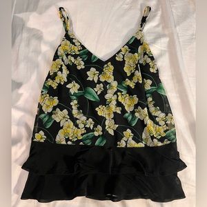 Floral Blouse Tank